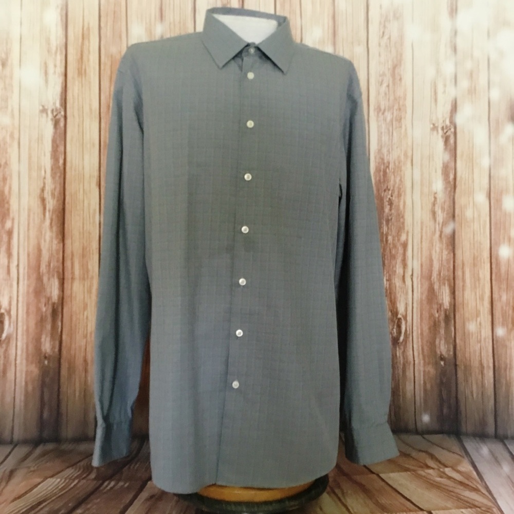 Egara Non Iron Long Sleeve Flip Cuff Shirt 2 XLT